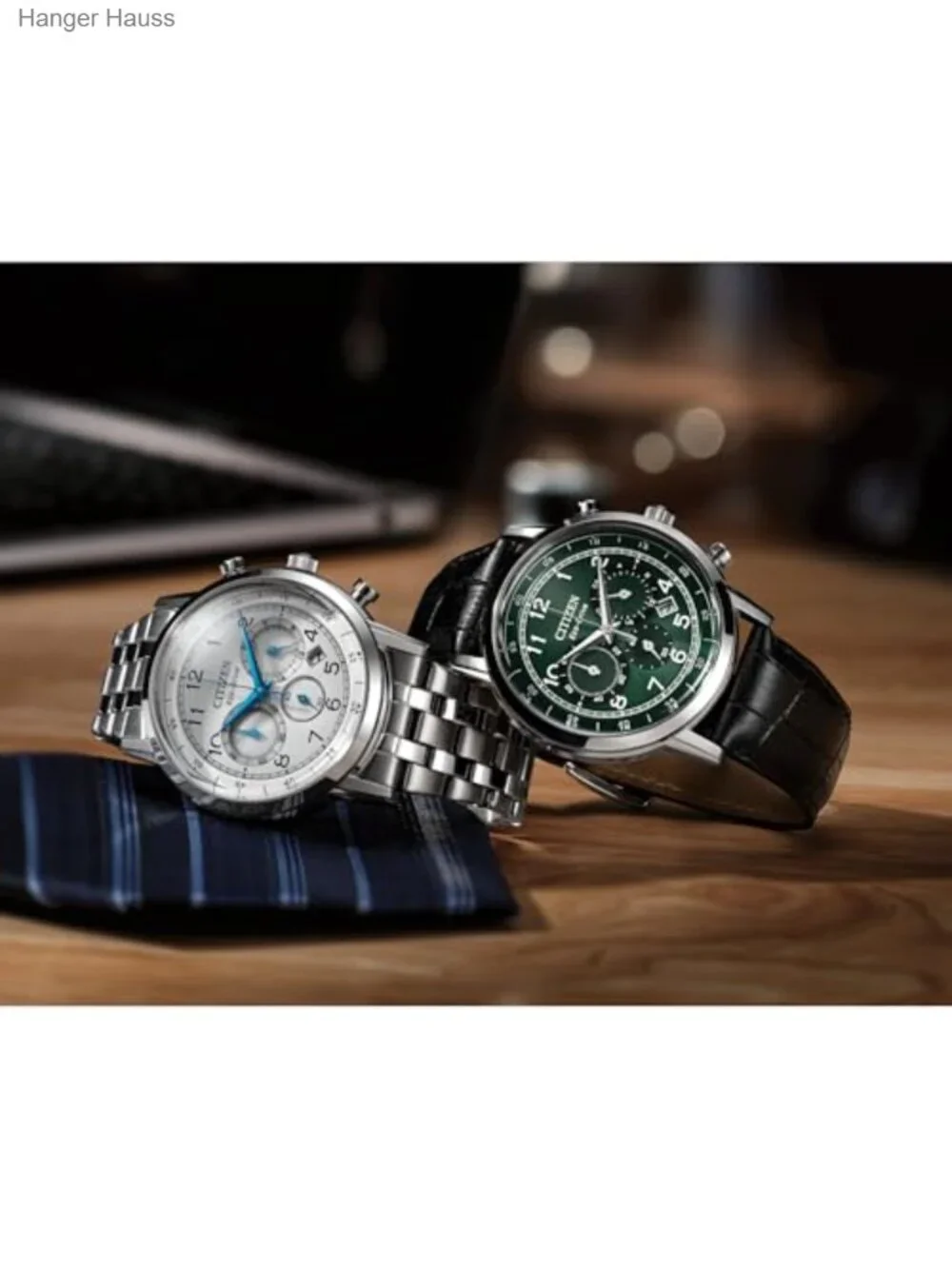 Citizen Men's Eco-Drive Chronograph Stainless Steel Watch